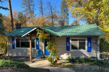אוקהורסט Blue Door Cottage 12 Miles To Yosemite Bbq מראה חיצוני תמונה